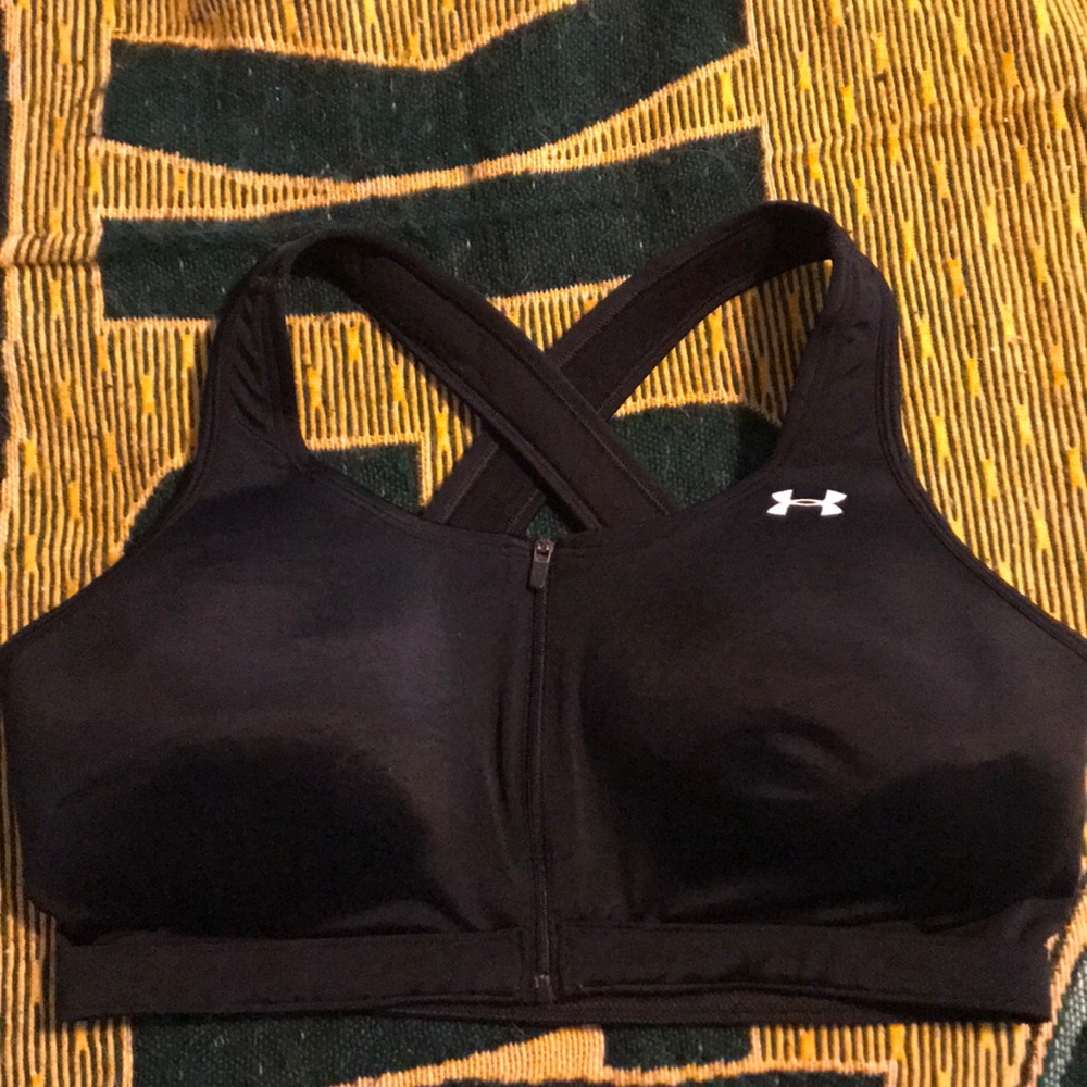 Black UA Sports Bra